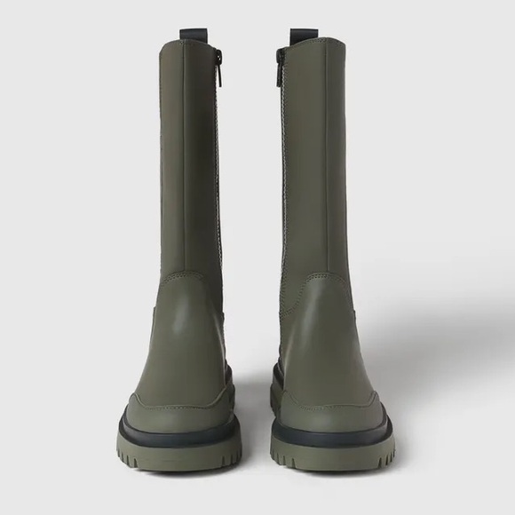 LUG SOLE RUBBERIZED BOOTS ZARA - Picture 2 of 9